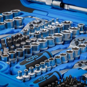 Εργαλειοθήκη σετ 192 τεμαχίων 1/4 - 3/8 - 1/2 BGS-2243