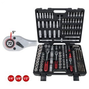 Σετ Καστάνια με Καρυδάκια 1\2", 1\4", 3\8"