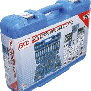 Εργαλειοθήκη σετ 192 τεμαχίων 1/4 - 3/8 - 1/2 BGS-2243