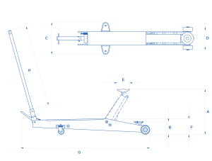 Υδραυλικός Γρύλος 3000 Kg OMCN-116 