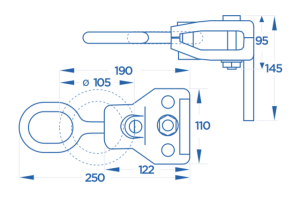 Δαγκάνα Διπλής Έλξης OMCN-282