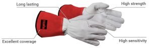 TELWIN OREGON PROFESSIONAL TIG WELDING GLOVES.