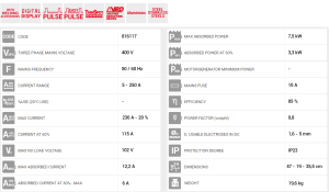 TELWIN SUPERIOR TIG 252 AC/DC-HF/LIFT VRD