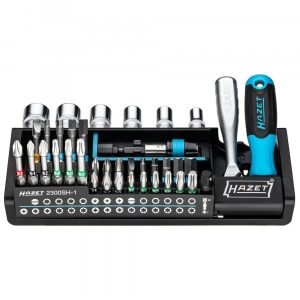 Σετ καρυδάκια με μύτες 39 τεμάχια, HAZET 2300SH-1