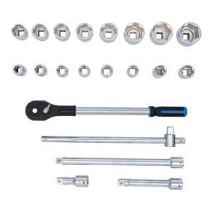 Συλλογή καρυδάκια 3/4 εξάγωνα με καστάνια 21 τεμ BGS-1207