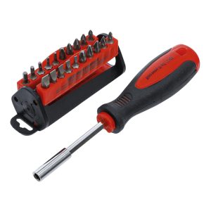 Κατσαβίδι σετ με μύτες (bit) 31 τεμ. BGS-35831