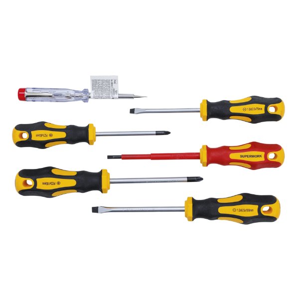 Κατσαβίδια σετ 6 τεμαχίων BGS-35816