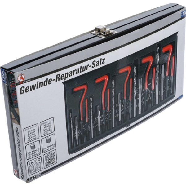 Κιτ επισκευής σπειρωμάτων 130 τεμαχίων