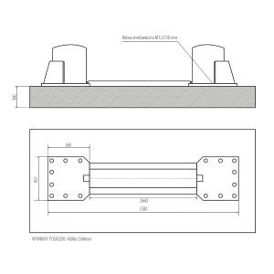Ανυψωτικό Δικόλωνο 4 τόνων