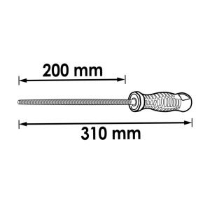 Λίμα στρογγυλή VIGOR V1801