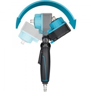 Αερόκλειδο 1/2 Twin Turbo πανίσχυρο με ροπή 550 Nm HAZET 9012ATT