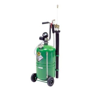 Λαδιέρα με Αναρρόφηση Τροχήλατη 24lt Raasm-43024