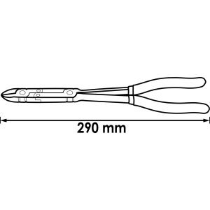 Πλαγιοκόφτης μακρύς σπαστός VIGOR-V5650