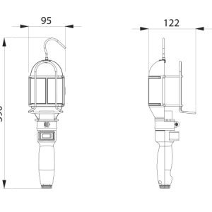 Zeca Μπαλαντέζα Φωτός με Λάμπα Χελώνα – 14Μ της Ιταλικής εταιρείας Zeca.