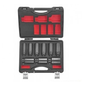 Καρυδάκια αέρος εξάγωνα μακριά 3/4 σετ 9 τεμαχίων FORCE 6092 D No 24-46