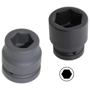 καρυδάκια αέρος εξάγωνα Chrom-Molybdenum-Vanadium Μαύρα