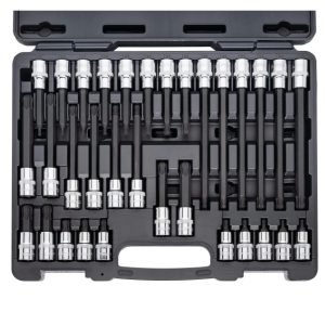 Σετ με καρυδάκια 32 τεμ. 1/2" VIGOR V7917ω