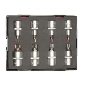 Σετ Καρυδάκια Πολύσφηνα 1/2″ FORCE Κ 4086