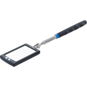 Τηλεσκοπικός καθρέπτης με led 285mm - 870mm BGS-9302